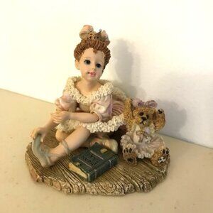 Boyds 'The Ballet..Melissa & Katie' Dollstone #3537